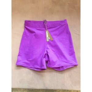 SKIMS recycled swim short - mid waist size MEDIUM - Violet discontinued color